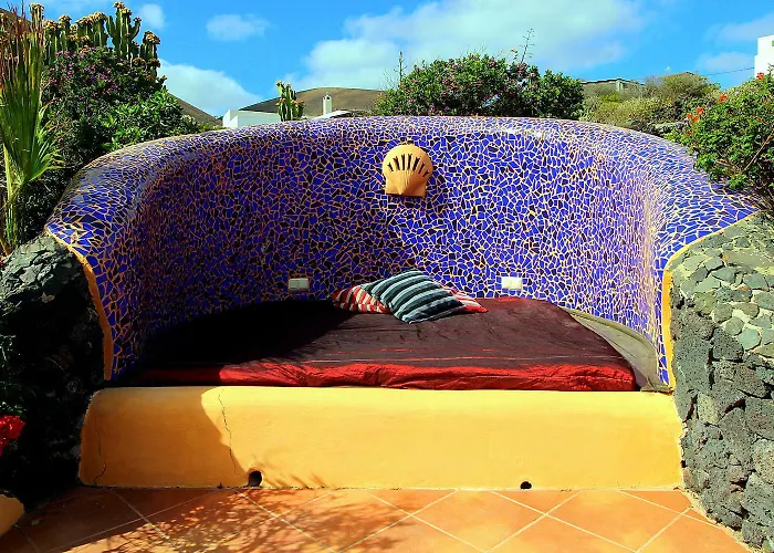 بيت للعطل Concha - Sonnenbett, Sauna, Traumhafter Meerblick, Beheizter Pool, Billiard, Tischtennis La Asomada (Lanzarote)